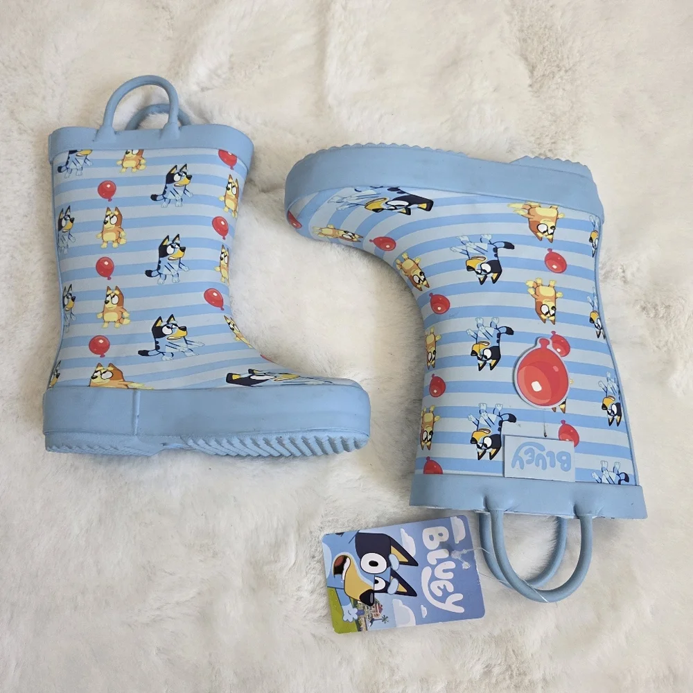 Bluey Kids Rainboot Toddler Size 7